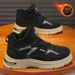 Men's Winter Fleece-Lined High-Top Martin Boots, Trendy Versatile Thick-Soled, Extra-Thick Warm Cotton Shoes, Work Shoes_vogvips.com