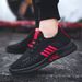 Men's Lightweight Comfortable Flyknit Running Shoes Trendy Casual Breathable Mesh Footwear for Export And Cross-Border Trade_vogvips.com