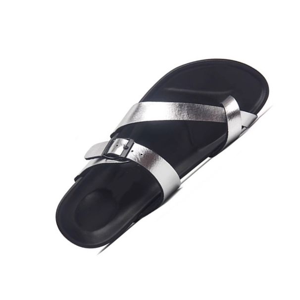 Unisex Cork Sandals For Couples - Breathable Summer Slides With Soft EVA Sole, Beach & Casual Wear, Lightweight & Slip-Resistant_vogvips.com
