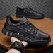 Designer Shoes Shoes Sneakers White Black Crocodile Pattern Leather Mens Trainers Anti Slip Soft Surface Casual Wear_vogvips.com