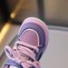 New Boys Solid Bottom Board Shoes Girls High Top Bread Shoes Velcro Baby Shoes_vogvips.com