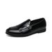 Suitable For All Seasons Men's Leather Shoes Autumn New British Style Casual Slip-On Korean Fashion Loafers Nightclub_vogvips.com