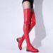 Plus Size Long For Women 2022 Winter New Thick Sole Over-the-Knee Elastic High Boots_vogvips.com
