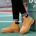Breathable Velvet Martin Boots Men's Style Retro Tooling Shoes Boots Platform Short Boots Casual Shoes_vogvips.com