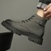 Martin Boots Men's Platform Leather Black Boys High-top Shoes In The Wind Locomotive Boots Tide_vogvips.com