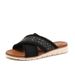 New Embroidered Rhinestone Bohemian Ethnic Style Vacation Cross-strap Sandals For Women_vogvips.com