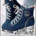 Women's Platform Boots – Newspaper Print Sole & Fleece Lined (Hidden Wedge & Retro)_vogvips.com