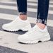 Men's Shoes Inner Height Increase Sports Casual Shoes Low-top Cowhide Surace Thick-soled Running Sports Small White Board Shoes_vogvips.com
