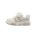 Versatile Thick-Soled Casual Star Sneakers Spring Summer New Breathable Mesh Sports Low-Top White Shoes For Women_vogvips.com