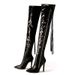 2025 High Heel Side Zipper Long Autumn Winter New Over-the-Knee Riding Women's Boots_vogvips.com