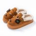 Women's Shoes DIY Cute Plush Cotton Slippers Home Thick Sole Warm Fashionable Outdoor Cotton Slippers Women's New_vogvips.com