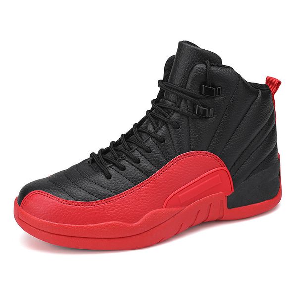 Winter New 2022 Korean Men's Running Men Sneakers High Top Basketball Shoes_vogvips.com