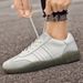 Four Transparent Shoes Soft Sole Casual Shoes Breathable Board Shoes Men's Sports Shoes Flat Baseplate Shoes_vogvips.com