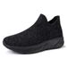 Spring And Summer Fly Woven Casual Sports Old Beijing Cloth Men, Men's For Lazy People, One Foot Shoes_vogvips.com