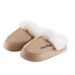 Women's Cotton Autumn 2025 New Simple Fashion Indoor Home Non-Slip Furry Slippers Men Winter_vogvips.com