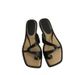 Roman Style Slippers For Women To Wear As Outerwear Summer New Korean Version Slip On Casual Beach Vacation Sandals_vogvips.com