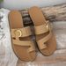 Fashionable Gold Buckle Ladies Flat Sandals Simple Casual Summer Slippers Versatile Comfortable Footwear For Women_vogvips.com