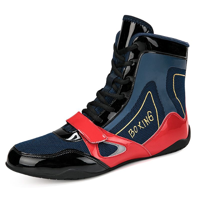 New Boxing Shoes Wrestling Fighting Shoes Breathable Lightweight Sanda Training Shoes Fighting Shoes_vogvips.com