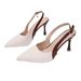 2025 Winter New Pointed Semi-Closed Toe Strap High Heels Direct From Manufacturer For Foreign Trade And Cross-Border_vogvips.com