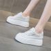 Women's Loafers 2026 Spring New Model, Leather Upper, Thick Sole, Internal Height Increase, Casual Versatile, Makes Feet_vogvips.com