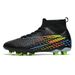 High-Top Soccer Cleats For Men & Women - AG/TF Studs For Outdoor Training & Matches - Lightweight Synthetic Leather Upper With Anti-Slip Rubber Sole -_vogvips.com