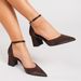 Pointed-toe Fashion Ankle Strap Chunky Elegant Light Women's High Heels, Comfortable And Non-tiring Square Heel_vogvips.com