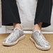Fashion Hot Sale Fashion Embroidery Fisherman Shoes For Men Breathable Flat Shoes Casual Men Slip-on Monk Shoes Men Zapatos Para Hombres_vogvips.com