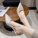 Cross-border High-heeled Summer 2026 New Style, Elegant Pointed-toe Single Shoes, French-style Closed-toe Sandals, Large_vogvips.com