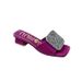 Summer 5cm High-heeled Slip-on Shoes For Outdoor Wear, Cross-border Supply, African Women's Sandals, Square-toed Slipper_vogvips.com