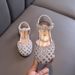 Princess Girl Girl Small Big Child Leather Shoes Single Shoes Hollow Out_vogvips.com