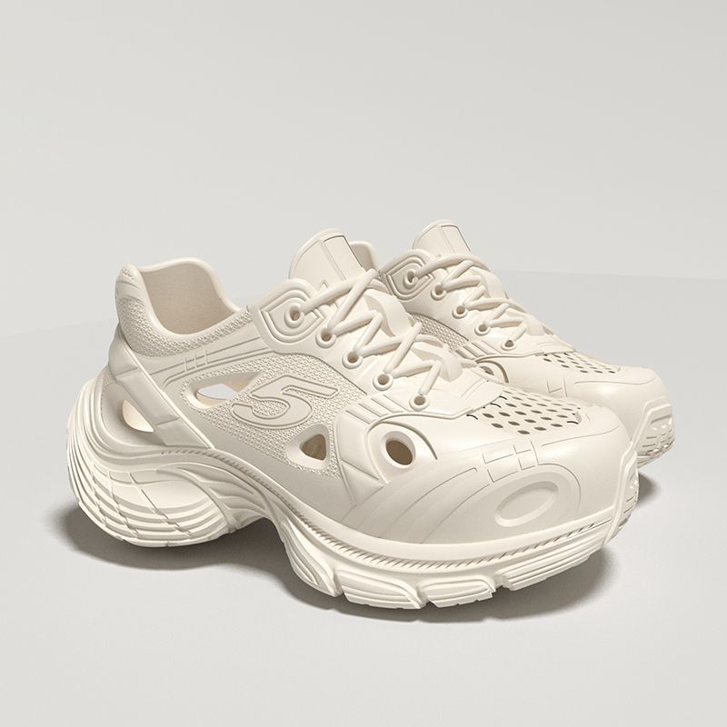 Thick-soled Hole Shoes 2025 New Summer Super Thick Outer Wear Non-slip And Deodorant Beach Bag Head Cool_vogvips.com
