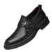 Dress Gentleman Banquet Wedding Leather Shoes Buckle Casual Velvet Men's Shoes_vogvips.com