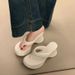 Wedge High Heel Platform Waterproof Sandals For Women Summer Fashion Outdoor Small Size Flip-Flops_vogvips.com