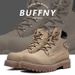Locomotive Wind High-top Thick-soled Heightening Comfortable Tooling Boots Outdoor Mountaineering Retro Martin Boots_vogvips.com