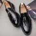 Fashion Shoes Office Shoes Slip-on Shoe Mens Leather Shoe Berathable Moccasins Fringed Men Shoes 2025 New Zapatos Para Hombres_vogvips.com