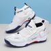Rotary Buckle Sports Shoes Badminton Shoes Men And Women Couples Game Training Badminton Shoes_vogvips.com