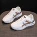 Cross-border Plus-size Women's Shoes, New Spring And Autumn Leather Sneakers, Korean-style Flat-soled Casual Soft-soled_vogvips.com
