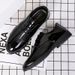 Men's Classic Oxford Dress Shoes – Business Casual Leather Shoes For Wedding & Office – Slip-Resistant Comfortable Formal Shoes For Men (Black)_vogvips.com