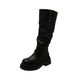 High Tube Over-the-Knee Women's 2025 Autumn Winter Small Size Thick Sole Height Increasing Leather Versatile Riding_vogvips.com