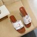 Women's Shoes Summer Fashion Flat Slippers_vogvips.com