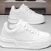 Men's Shoes Black Warrior Men's Shoes Spring Trend All Match Sports Leisure Pure Black Low Top Sneakers Thick Soled Heightening Bread Trendy Shoes_vogvips.com