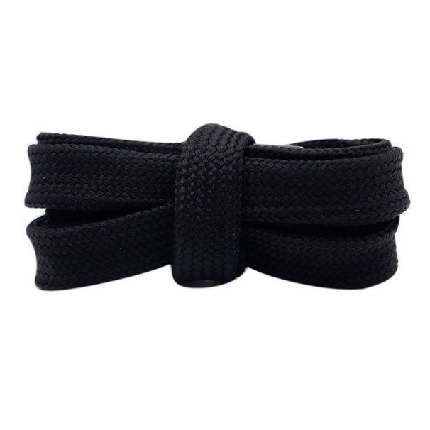 Shoelaces Widened 1.8cm Flat Polyester Solid Color Classic Wide Casual Shoes Sports Shoes_vogvips.com