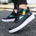 Men Shoes Sneakers Mesh Easy To Clean Shock Absorption Breathable Footgear_vogvips.com