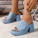 Summer Outdoor Wear Non-slip, Odor-resistant, Silent, Trendy, Super Popular Beach Soft-soled Thick-soled Slippers_vogvips.com