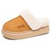 Shoes New Style Fleece-Lined Thickened Snow Fashionable Versatile Short Cross-Border Large Size Slip-On Women's Cotton_vogvips.com