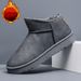SHLIANG New Men's Winter Boots Outdoor Waterproof Winter Shoes For Men Snow Boots High Quality Non Slip Ankle Boots Warm Shoes X0082_vogvips.com