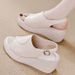 Women's Thick-soled One-strap Petite Women, 2026 Summer New Model, Soft-soled Wedge Heel Peep-toe High-heeled Sandals_vogvips.com