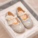 Girls' Children's Princess Leather 2024 And Autumn New Style Spring Baby Crystal Single Shoes Girls Soft Sole_vogvips.com