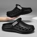 Quick-Dry EVA Mens Clogs Slippers Fashion Sandals Lightweight Outdoor Essentials Beach Shoes Casual Men Slippers Garden Shoes_vogvips.com