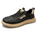 Casual Autumn 2025 New Genuine Leather Comfortable Breathable Men's Trendy Shoes Lightweight Versatile Sneakers_vogvips.com